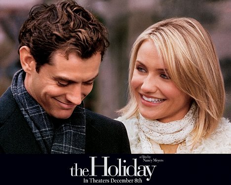 Jude Law, Cameron Diaz - The Holiday - Cartes de lobby