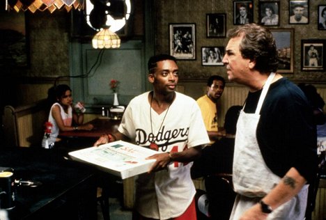 Spike Lee, Danny Aiello - Do the Right Thing - Photos