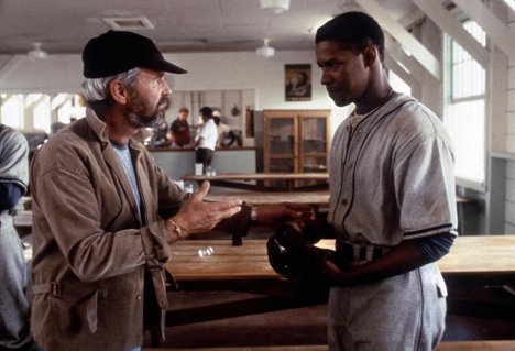 Norman Jewison, Denzel Washington - Soldier's Story - Tournage