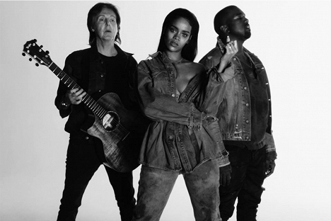 Paul McCartney, Rihanna, Kanye West - Rihanna: Four Five Seconds - Van film