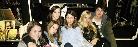 Katie Chang, Taissa Farmiga, Emma Watson, Sofia Coppola, Claire Julien, Israel Broussard - Bling Ring: Jako VIPky - Z natáčení