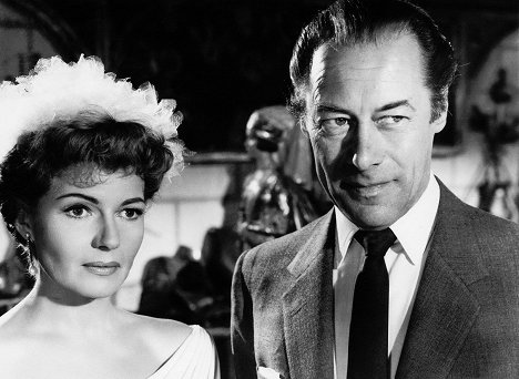 Rita Hayworth, Rex Harrison - The Happy Thieves - Photos