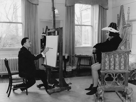 Salvador Dalí, Laurence Olivier - Ricardo III - Del rodaje