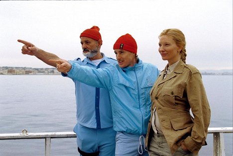 Bill Murray, Owen Wilson, Cate Blanchett - Édes vízi élet - Filmfotók