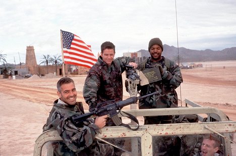 George Clooney, Mark Wahlberg, Ice Cube - Three Kings - Filmfotos