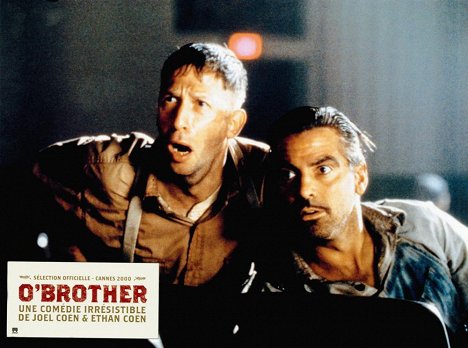 Tim Blake Nelson, George Clooney - O Brother, Where Art Thou? - Lobby Cards