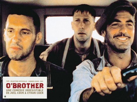 John Turturro, Tim Blake Nelson, George Clooney - O Brother! - Fotocromos