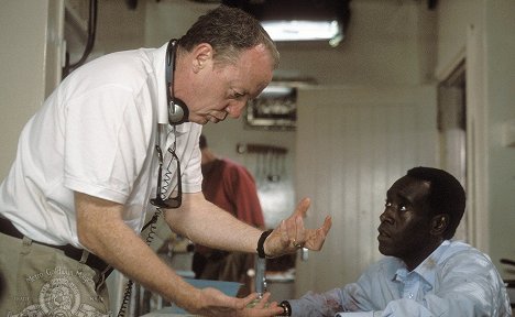 Terry George, Don Cheadle - Hotel Ruanda - Dreharbeiten