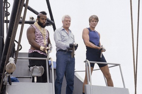Mr. T, George Peppard, Dirk Benedict - The A-Team - Photos