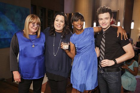 Penny Marshall, Rosie O'Donnell, Chris Colfer - Hollywood Game Night - Tournage