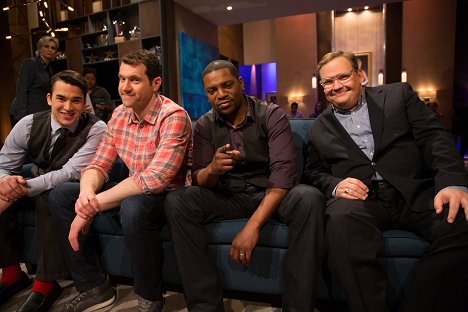 Billy Eichner, Mekhi Phifer, Andy Richter - Hollywood Game Night - Z natáčení