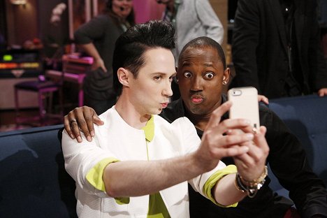 Johnny Weir - Hollywood Game Night - Making of