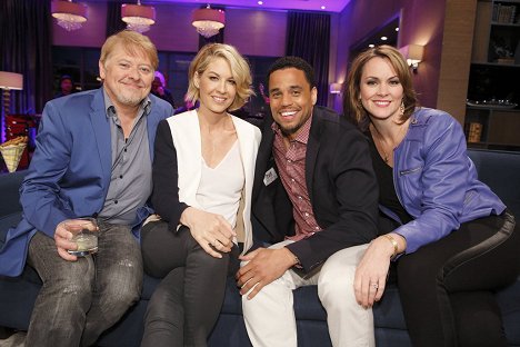 Dave Foley, Jenna Elfman, Michael Ealy - Hollywood Game Night - Making of
