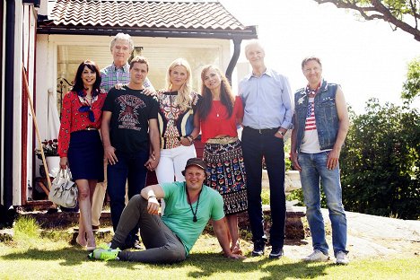 Illeana Douglas, Patrick Duffy, Greg Poehler, Josephine Bornebusch, Christopher Wagelin, Lena Olin, Claes Månsson - Vítejte ve Švédsku - Rodiče - Z nakrúcania