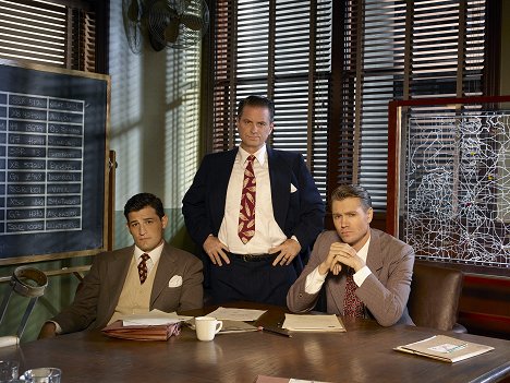 Enver Gjokaj, Shea Whigham, Chad Michael Murray - Agent Carter - Werbefoto