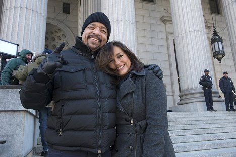 Ice-T, Mariska Hargitay - Law & Order: Special Victims Unit - Der Fan - Dreharbeiten