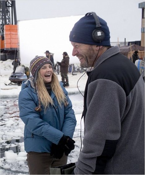 Drew Barrymore, Ken Kwapis - Máme rádi velryby - Z natáčení