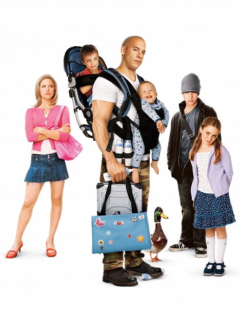 Brittany Snow, Vin Diesel, Max Thieriot, Morgan York - Der Babynator - Werbefoto