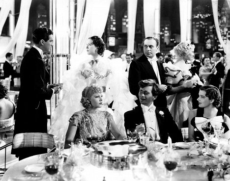 Robert Taylor, June Knight, Eleanor Powell, Buddy Ebsen, Jack Benny, Una Merkel - Broadway Melody of 1936 - Photos