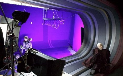 Ian McDiarmid - Star Wars: Episodi III - Sithin kosto - Kuvat kuvauksista
