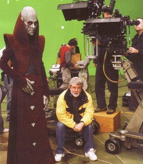 Bruce Spence, George Lucas - Star Wars: Epizoda III - Pomsta Sithů - Z natáčení