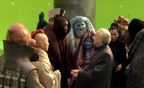 Ian McDiarmid - Star Wars: A Sith-ek bosszúja - Forgatási fotók