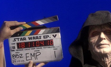 Ian McDiarmid - Star Wars: Epizoda III - Pomsta Sithů - Z natáčení