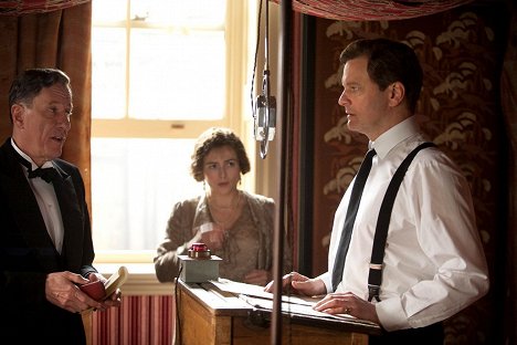 Geoffrey Rush, Helena Bonham Carter, Colin Firth - The King's Speech - Photos