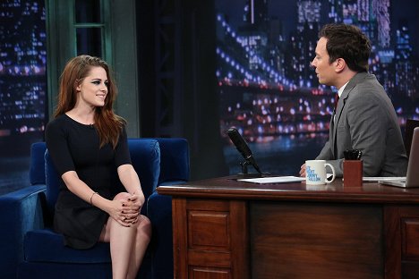 Kristen Stewart, Jimmy Fallon - Late Night with Jimmy Fallon - Filmfotók