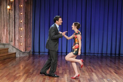 Jimmy Fallon, Emma Watson - Late Night with Jimmy Fallon - Filmfotók