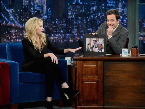 Christina Applegate, Jimmy Fallon - Late Night with Jimmy Fallon - Photos