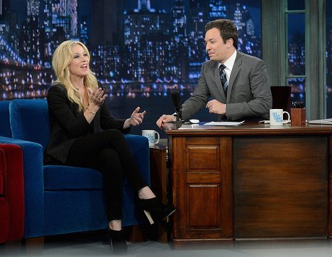Christina Applegate, Jimmy Fallon - Late Night with Jimmy Fallon - Photos