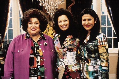 Liz Torres, Fran Drescher, Maria Conchita Alonso - Chůva k pohledání - Z natáčení