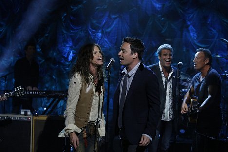 Steven Tyler, Jimmy Fallon, Bruce Springsteen - Late Night with Jimmy Fallon - Photos