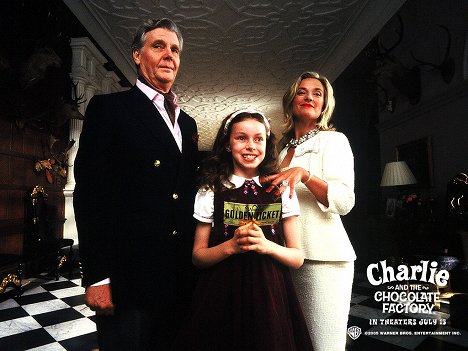 James Fox, Julia Winter - Charlie und die Schokoladenfabrik - Lobbykarten