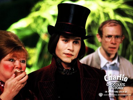 Johnny Depp - Charlie e a Fábrica de Chocolate - Cartões lobby