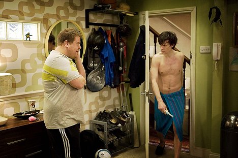 James Corden, Matt Smith - Doctor Who - The Lodger - Photos