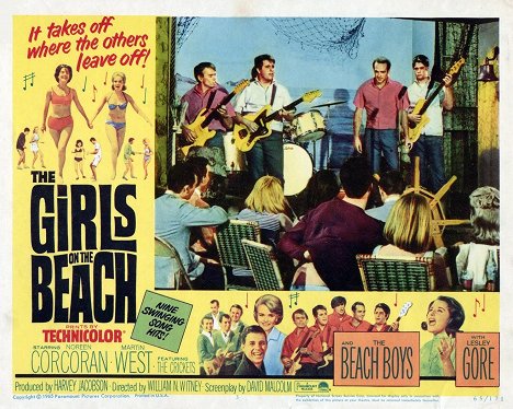 The Beach Boys - The Girls on the Beach - Lobby karty