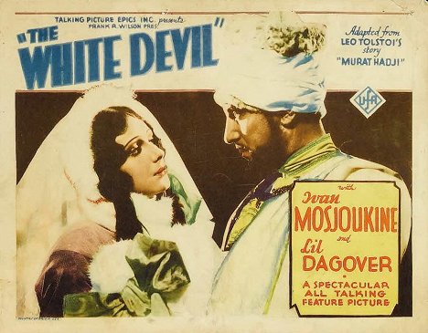 Betty Amann, Ivan Mozzhukhin - Der weiße Teufel - Vitrinfotók