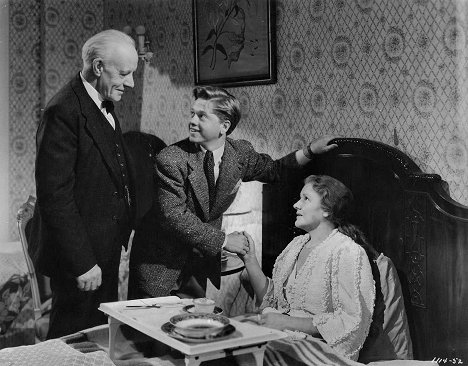 Lewis Stone, Mickey Rooney, Fay Holden - Judge Hardy and Son - Van film