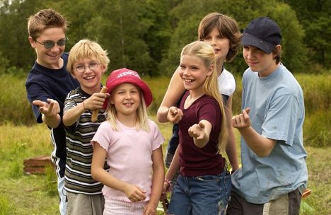 Frederick Lau, Jonathan Dümcke, Soraya Richter, Anne-Luise Tietz, Svea Lohde, Tino Hillebrand - Der verzauberte Otter - Tournage