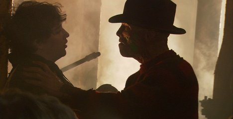 Kyle Gallner, Jackie Earle Haley - Noční můra v Elm Street - Z natáčení