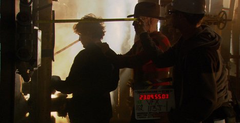 Kyle Gallner, Jackie Earle Haley - Noční můra v Elm Street - Z natáčení