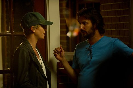 Charlize Theron, Gilles Paquet-Brenner - Dark Places - Tournage