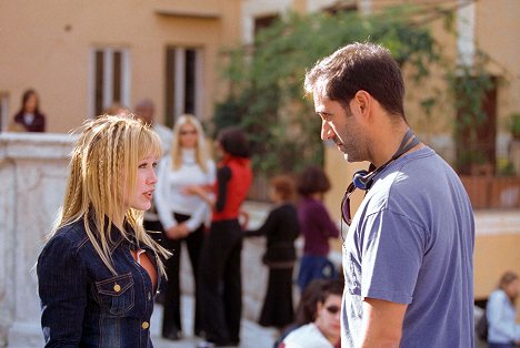 Hilary Duff, Jim Fall - The Lizzie McGuire Movie - Making of