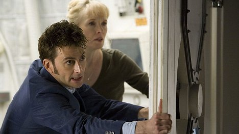 David Tennant, Lindsay Duncan - Doctor Who - Filmfotos