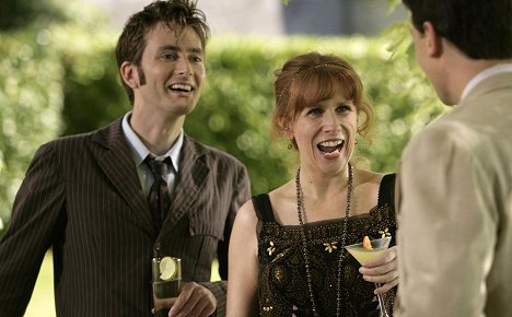David Tennant, Catherine Tate - Doctor Who - The Unicorn and the Wasp - Photos