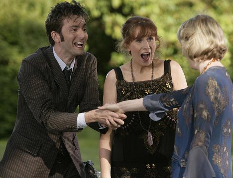 David Tennant, Catherine Tate - Doctor Who - Das Einhorn und die Wespe - Filmfotos