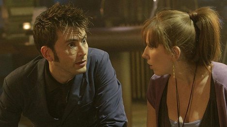 David Tennant, Catherine Tate - Doctor Who - Tödliche Stille - Filmfotos