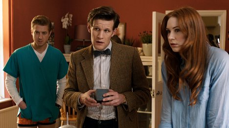 Arthur Darvill, Matt Smith, Karen Gillan - Doktor Who - The Power of Three - Z filmu